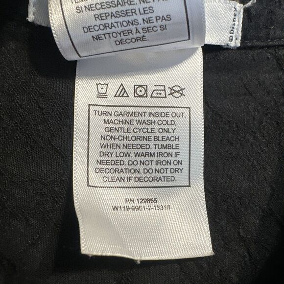 Disney Parks Mickey in Paradise Embroidered Camp Shirt Mens XL Black Disney Dad - Picture 8 of 8